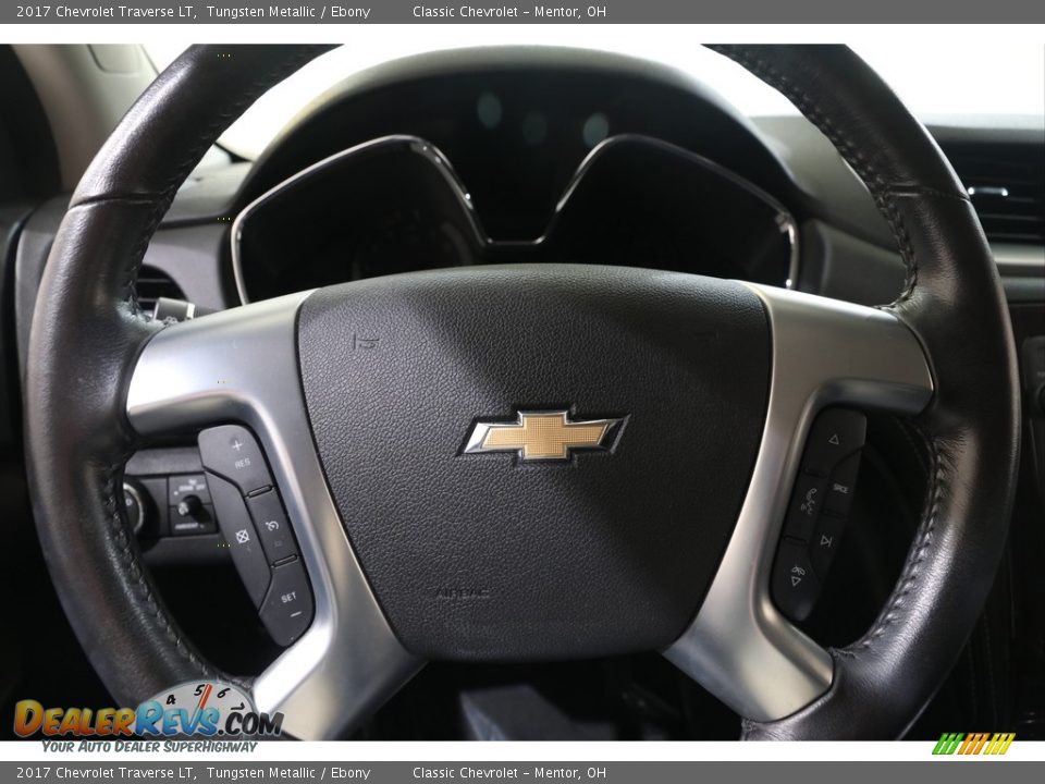 2017 Chevrolet Traverse LT Tungsten Metallic / Ebony Photo #6