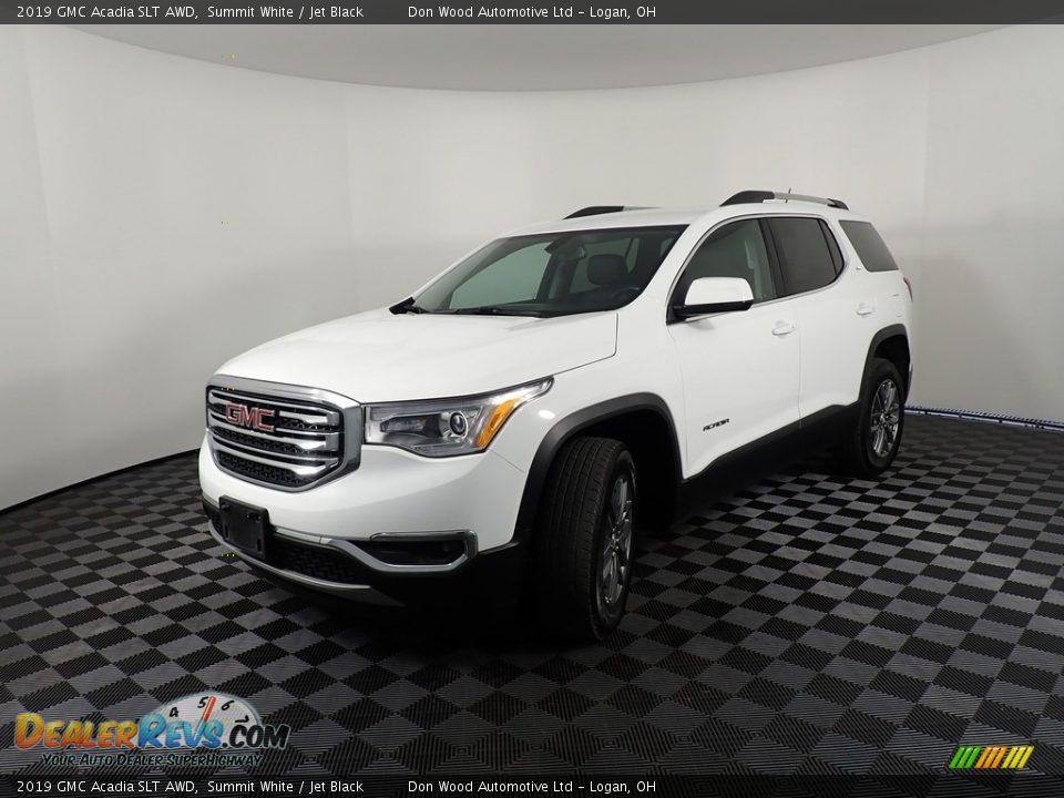 2019 GMC Acadia SLT AWD Summit White / Jet Black Photo #8