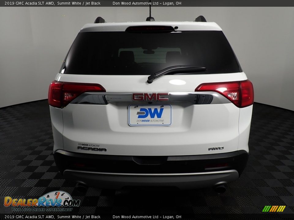 2019 GMC Acadia SLT AWD Summit White / Jet Black Photo #12