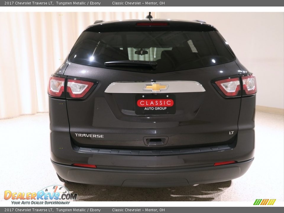 2017 Chevrolet Traverse LT Tungsten Metallic / Ebony Photo #17