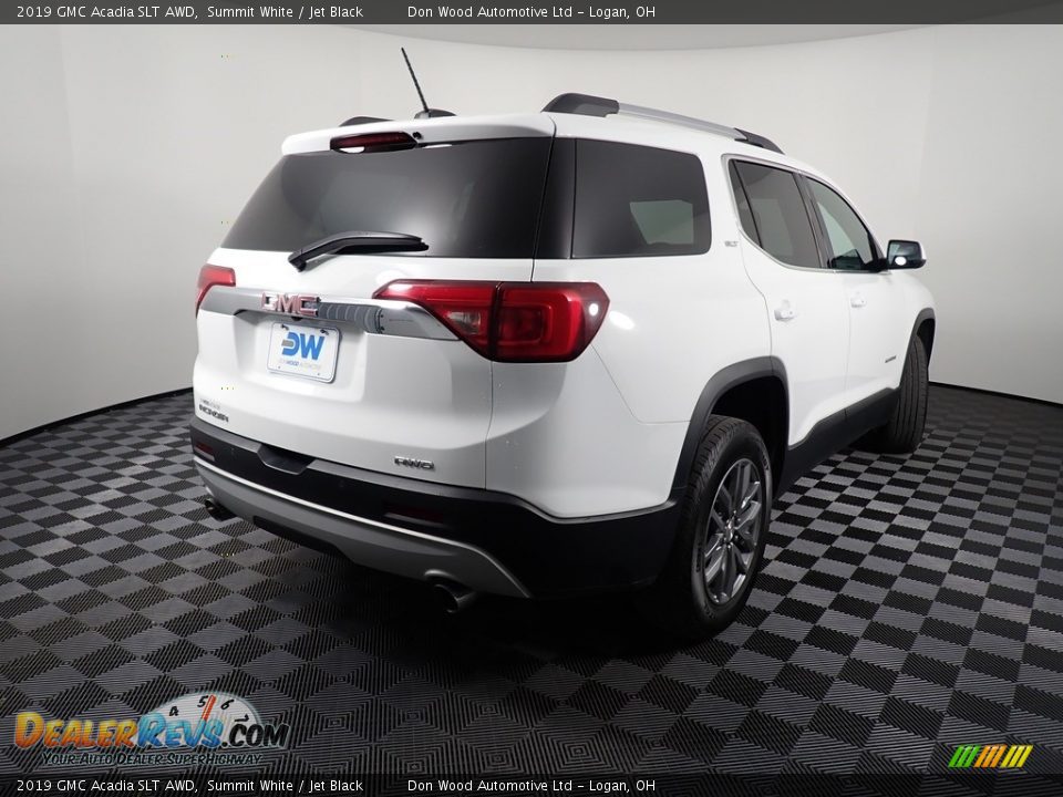 2019 GMC Acadia SLT AWD Summit White / Jet Black Photo #18