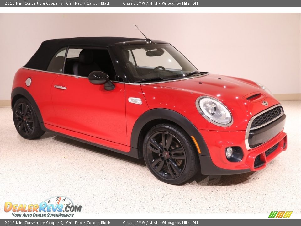 Chili Red 2018 Mini Convertible Cooper S Photo #2