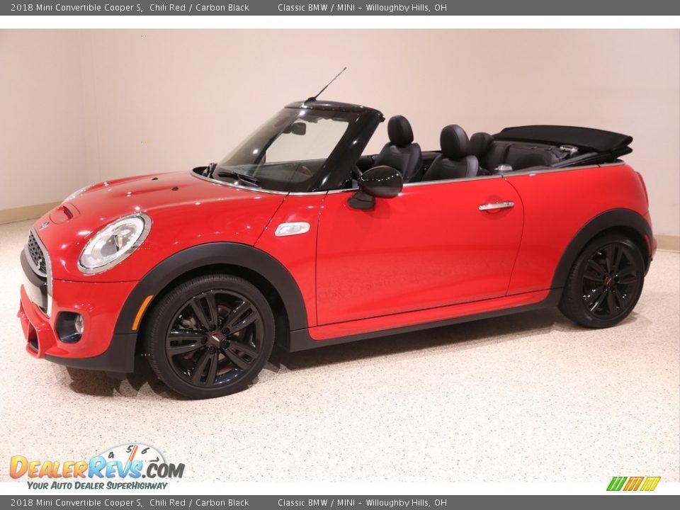 Chili Red 2018 Mini Convertible Cooper S Photo #4