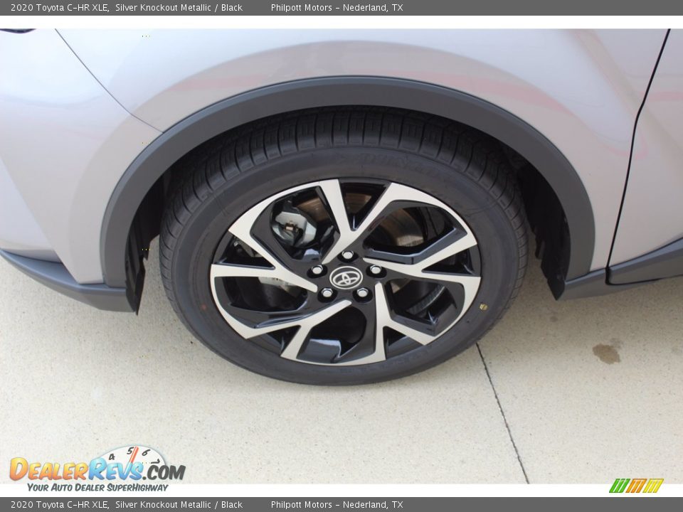 2020 Toyota C-HR XLE Silver Knockout Metallic / Black Photo #5