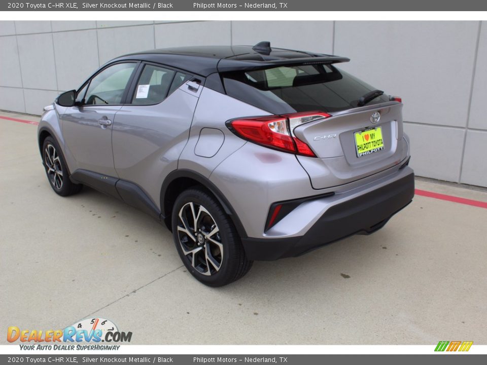 2020 Toyota C-HR XLE Silver Knockout Metallic / Black Photo #6