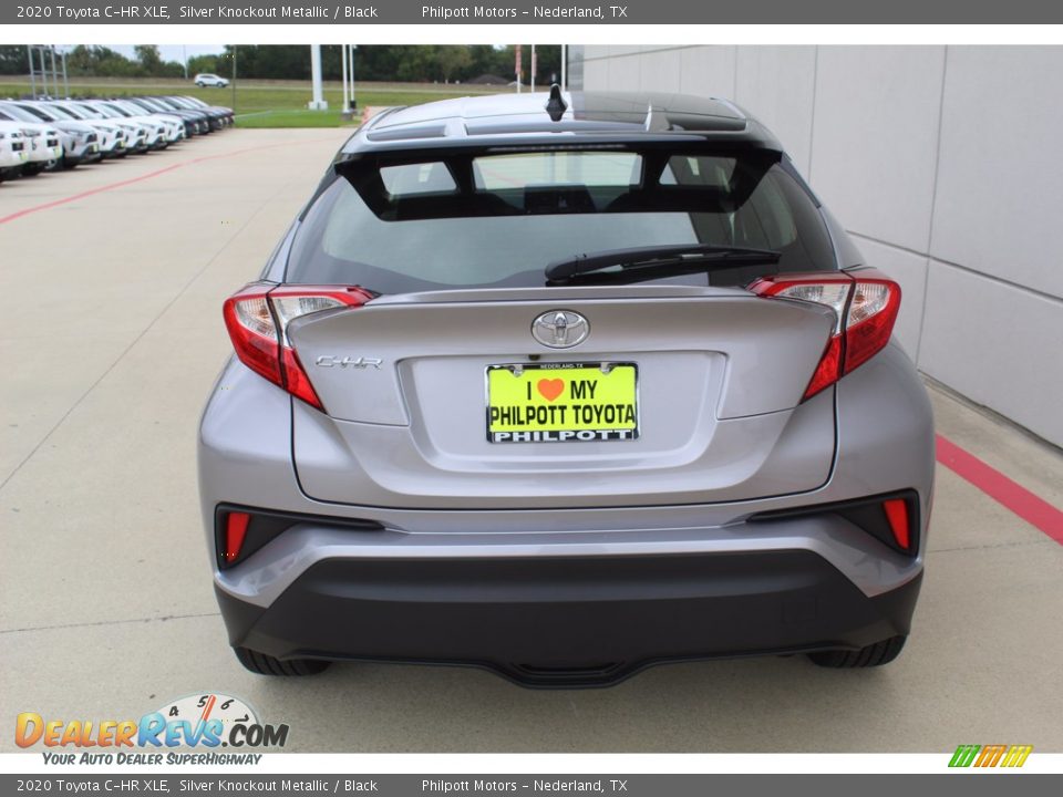 2020 Toyota C-HR XLE Silver Knockout Metallic / Black Photo #7