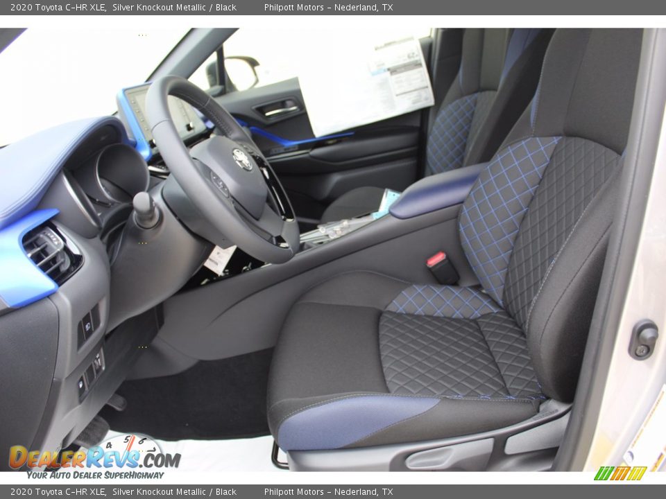 2020 Toyota C-HR XLE Silver Knockout Metallic / Black Photo #10
