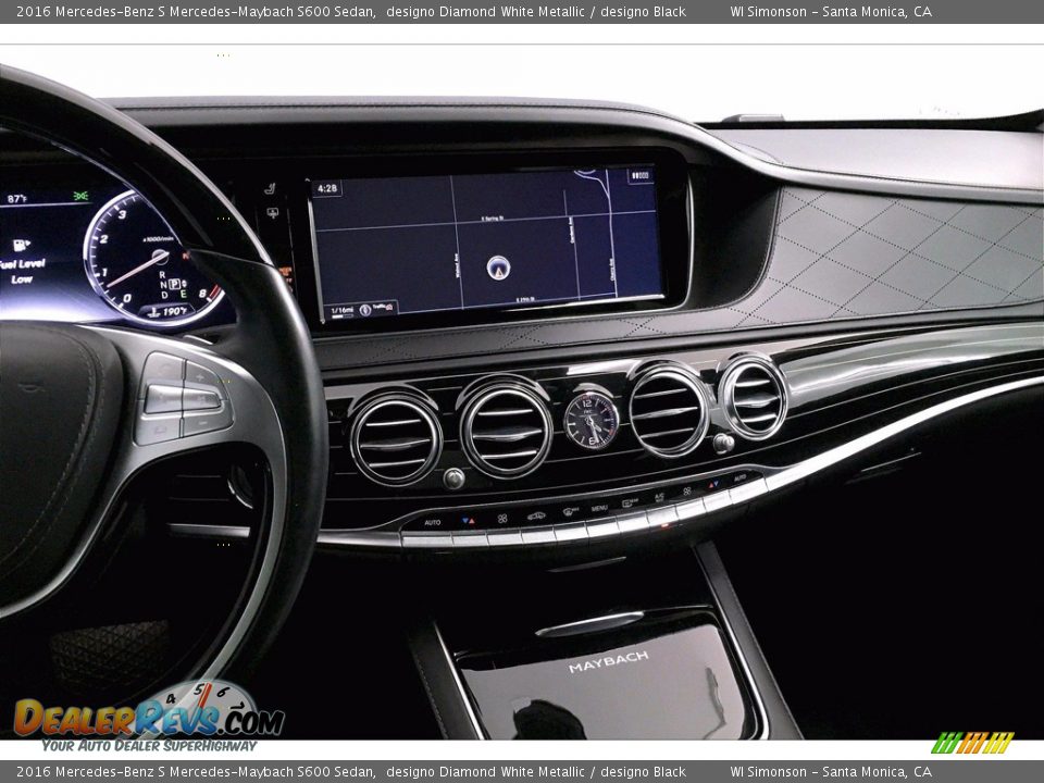 Controls of 2016 Mercedes-Benz S Mercedes-Maybach S600 Sedan Photo #5