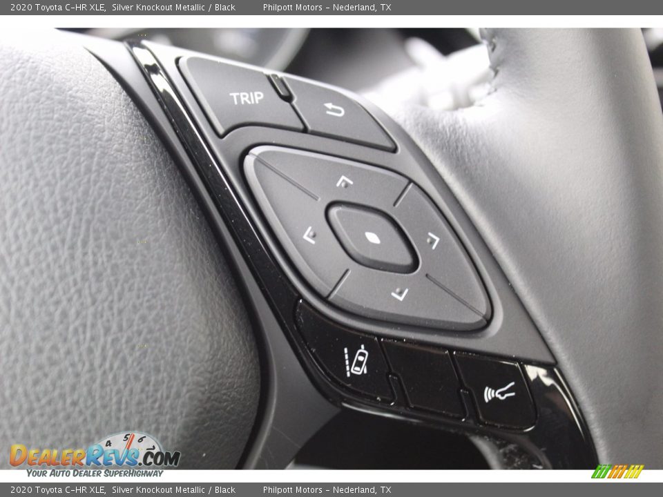 2020 Toyota C-HR XLE Silver Knockout Metallic / Black Photo #12