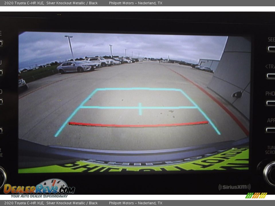 2020 Toyota C-HR XLE Silver Knockout Metallic / Black Photo #18