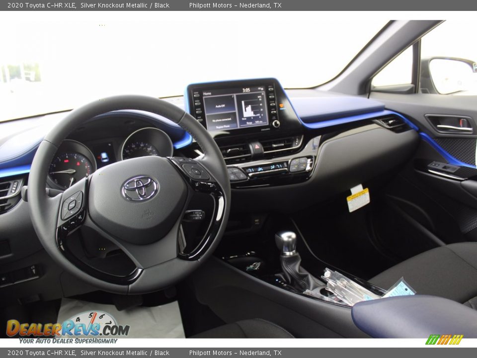 2020 Toyota C-HR XLE Silver Knockout Metallic / Black Photo #21