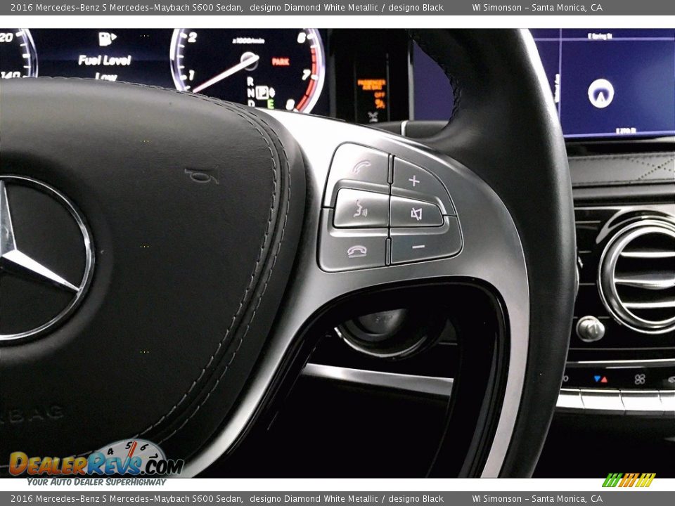 Controls of 2016 Mercedes-Benz S Mercedes-Maybach S600 Sedan Photo #19