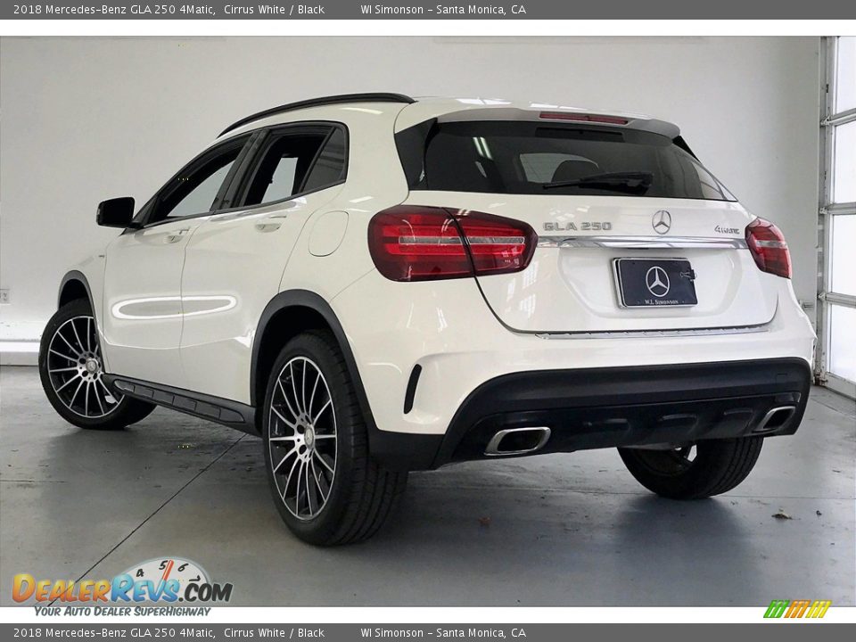 2018 Mercedes-Benz GLA 250 4Matic Cirrus White / Black Photo #10