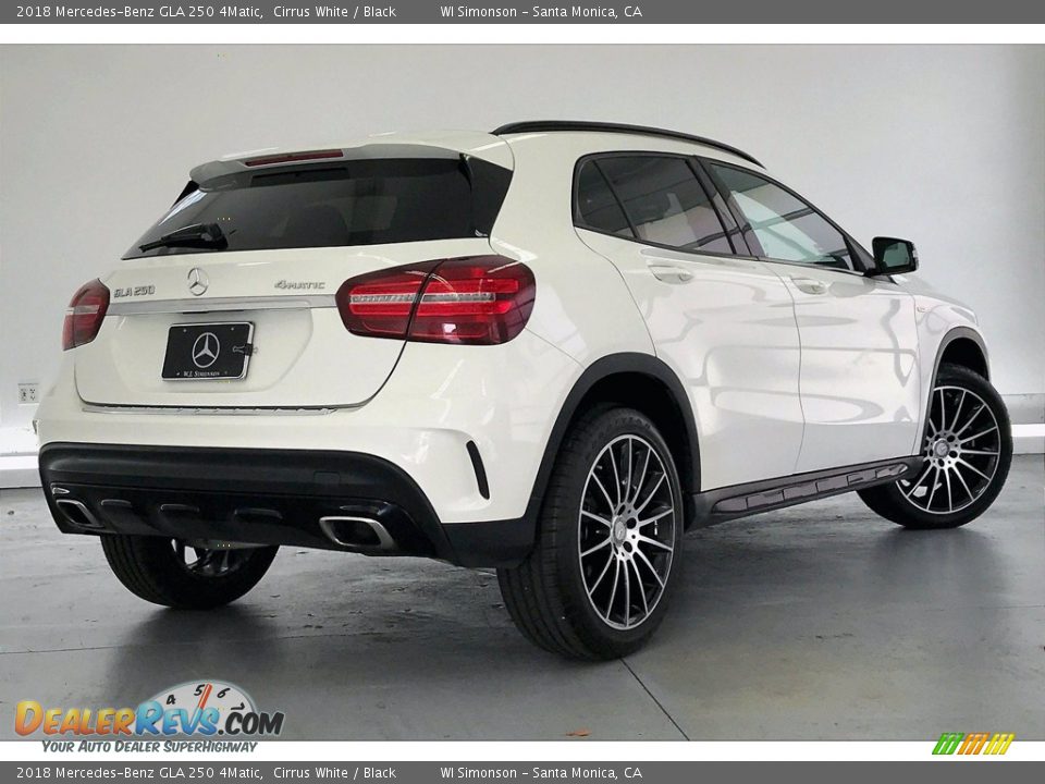 2018 Mercedes-Benz GLA 250 4Matic Cirrus White / Black Photo #16