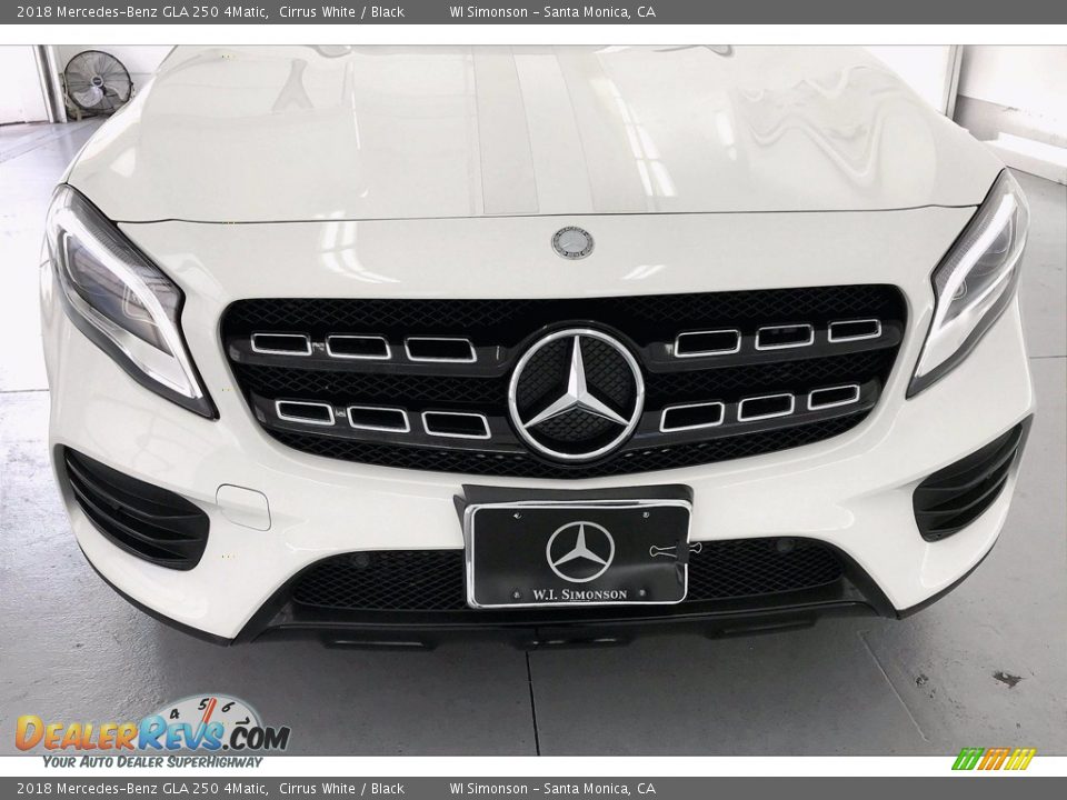 2018 Mercedes-Benz GLA 250 4Matic Cirrus White / Black Photo #33