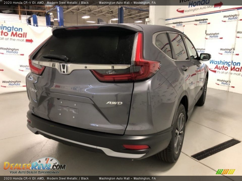 2020 Honda CR-V EX AWD Modern Steel Metallic / Black Photo #3