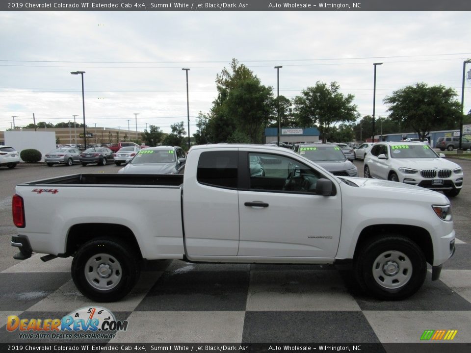 2019 Chevrolet Colorado WT Extended Cab 4x4 Summit White / Jet Black/Dark Ash Photo #3