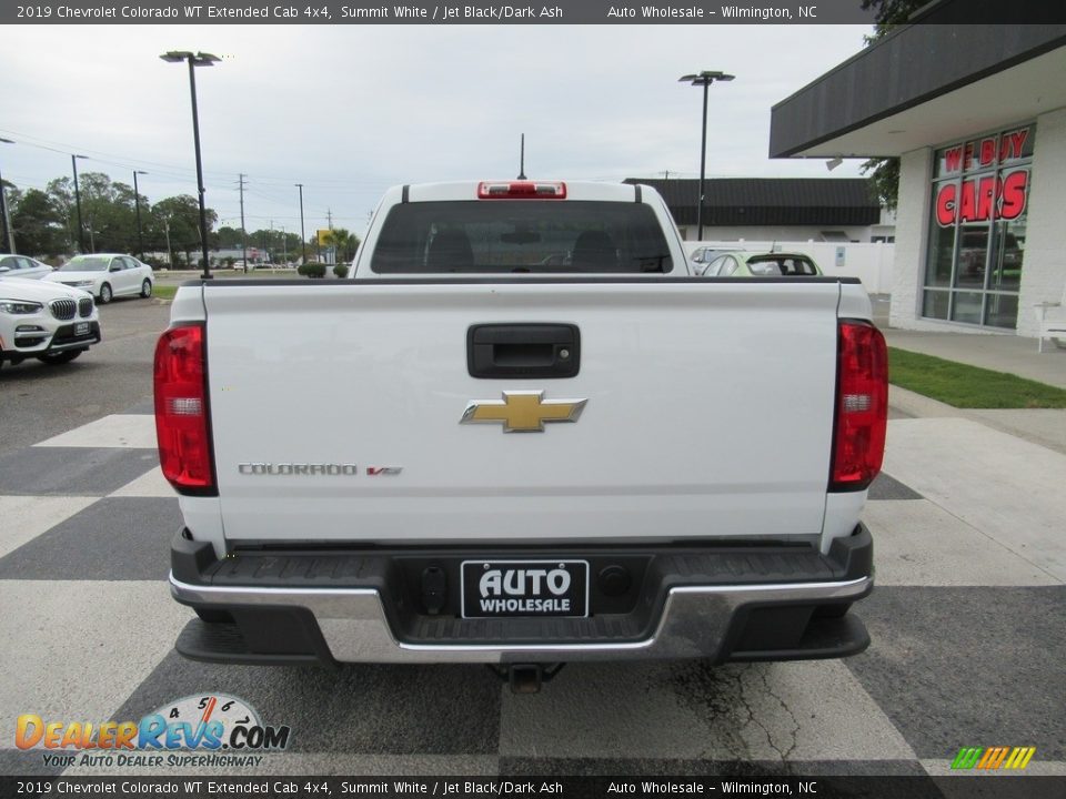 2019 Chevrolet Colorado WT Extended Cab 4x4 Summit White / Jet Black/Dark Ash Photo #4