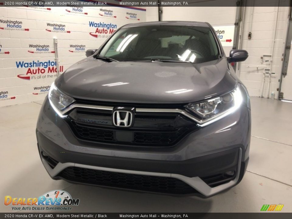 2020 Honda CR-V EX AWD Modern Steel Metallic / Black Photo #5