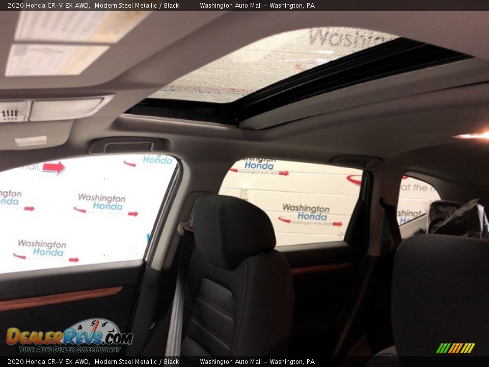 2020 Honda CR-V EX AWD Modern Steel Metallic / Black Photo #7