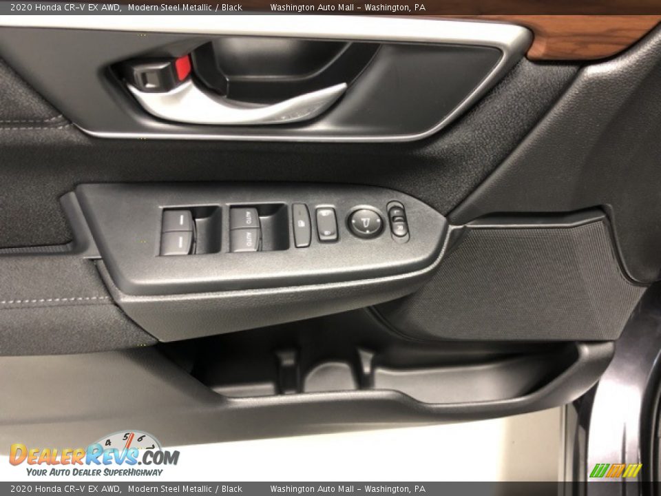 2020 Honda CR-V EX AWD Modern Steel Metallic / Black Photo #9