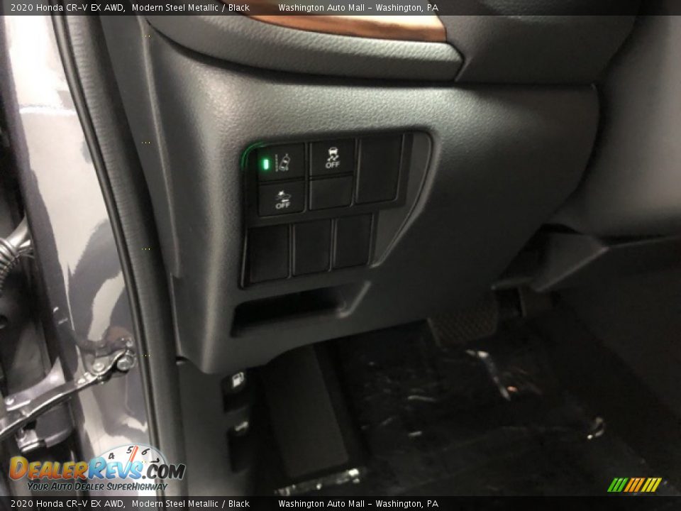 2020 Honda CR-V EX AWD Modern Steel Metallic / Black Photo #10