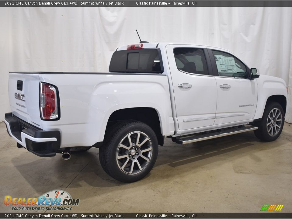 2021 GMC Canyon Denali Crew Cab 4WD Summit White / Jet Black Photo #2