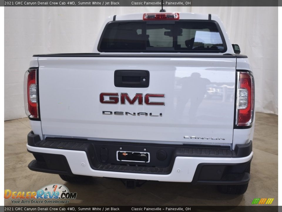 2021 GMC Canyon Denali Crew Cab 4WD Summit White / Jet Black Photo #3