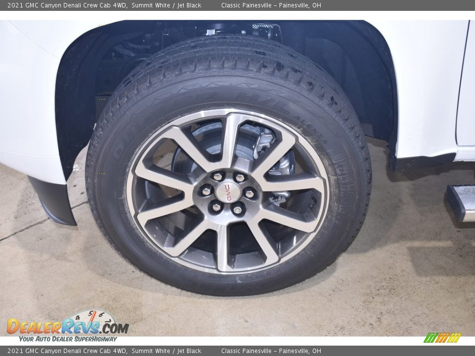 2021 GMC Canyon Denali Crew Cab 4WD Summit White / Jet Black Photo #5