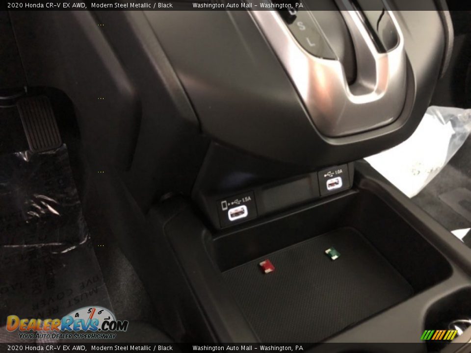 2020 Honda CR-V EX AWD Modern Steel Metallic / Black Photo #16
