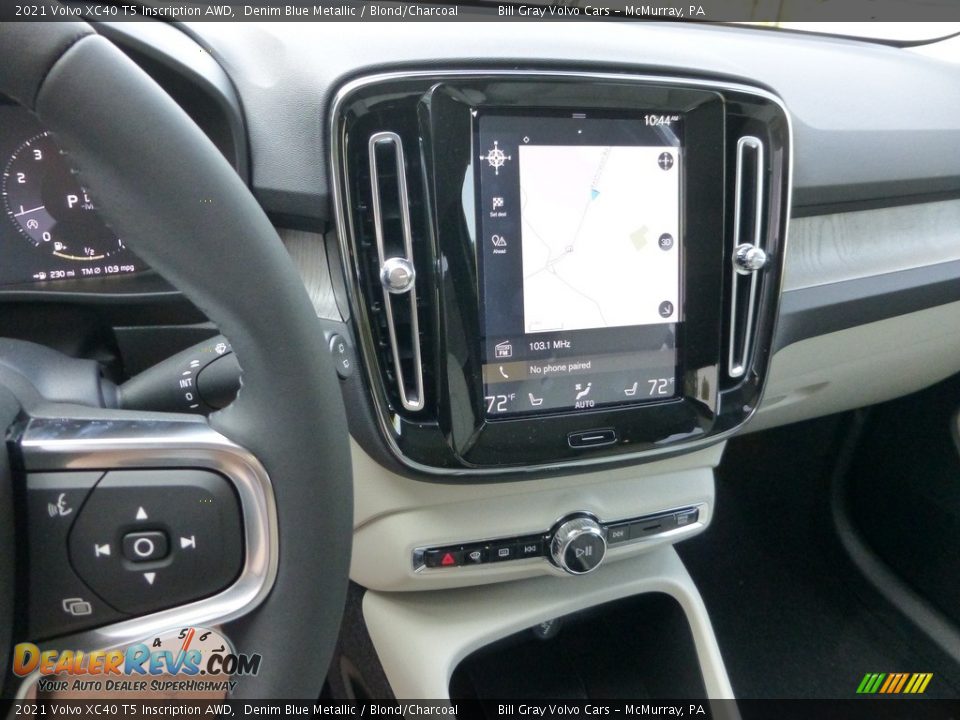 Controls of 2021 Volvo XC40 T5 Inscription AWD Photo #14