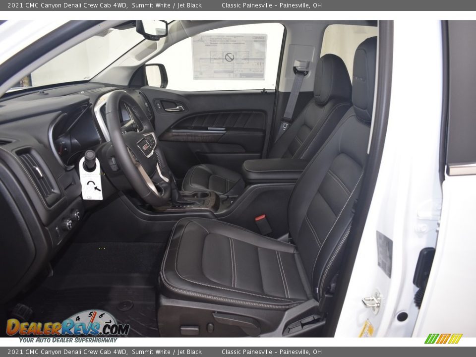 2021 GMC Canyon Denali Crew Cab 4WD Summit White / Jet Black Photo #6