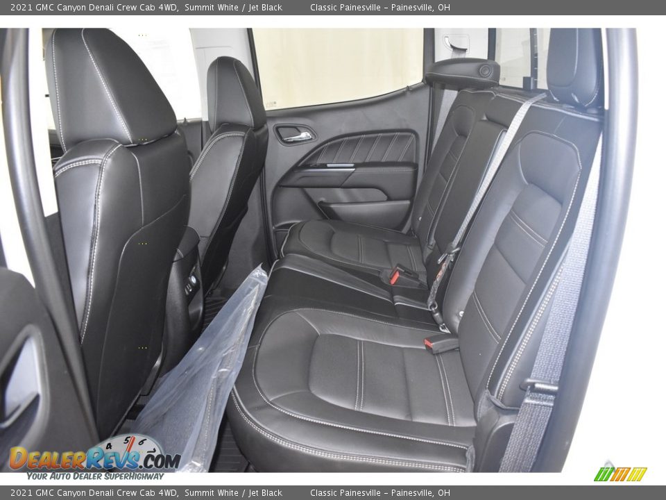 2021 GMC Canyon Denali Crew Cab 4WD Summit White / Jet Black Photo #7