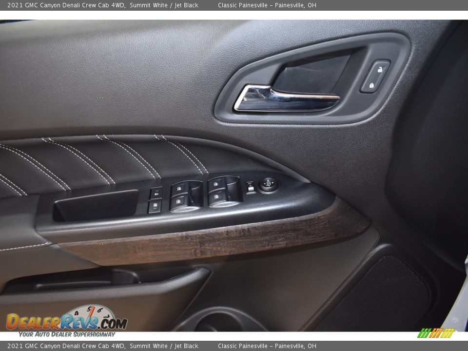 2021 GMC Canyon Denali Crew Cab 4WD Summit White / Jet Black Photo #8