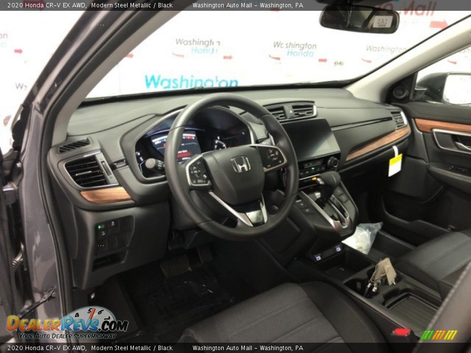 2020 Honda CR-V EX AWD Modern Steel Metallic / Black Photo #19