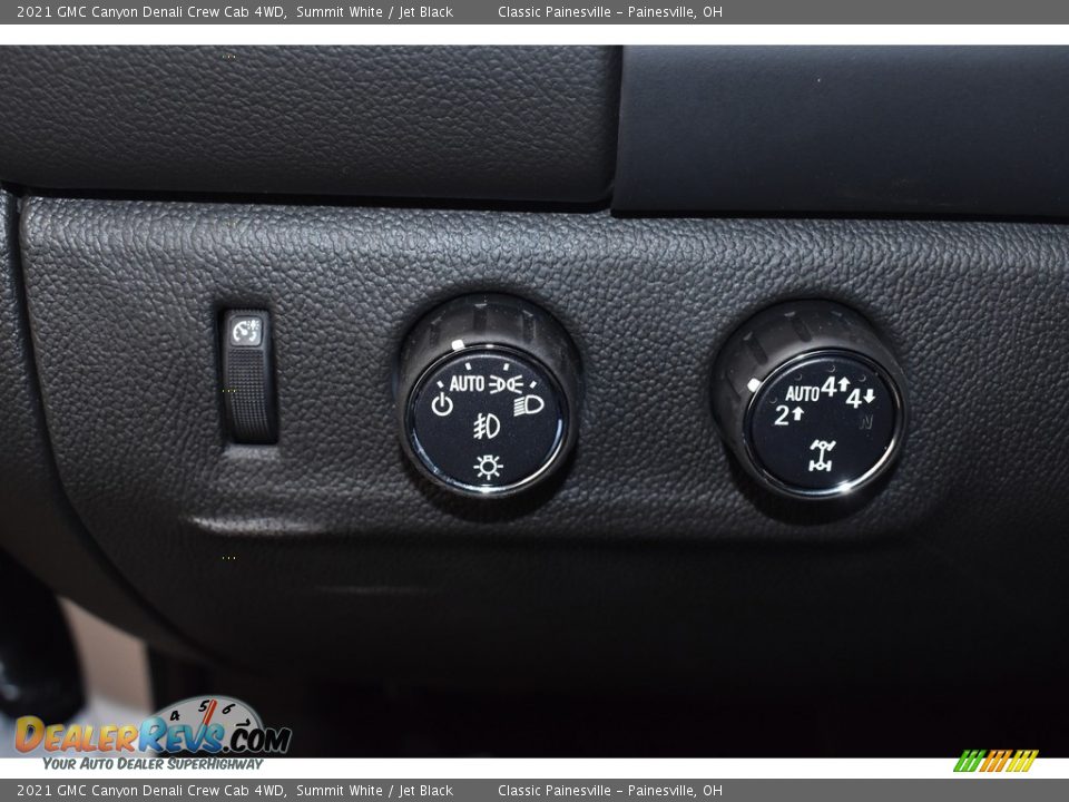 2021 GMC Canyon Denali Crew Cab 4WD Summit White / Jet Black Photo #9