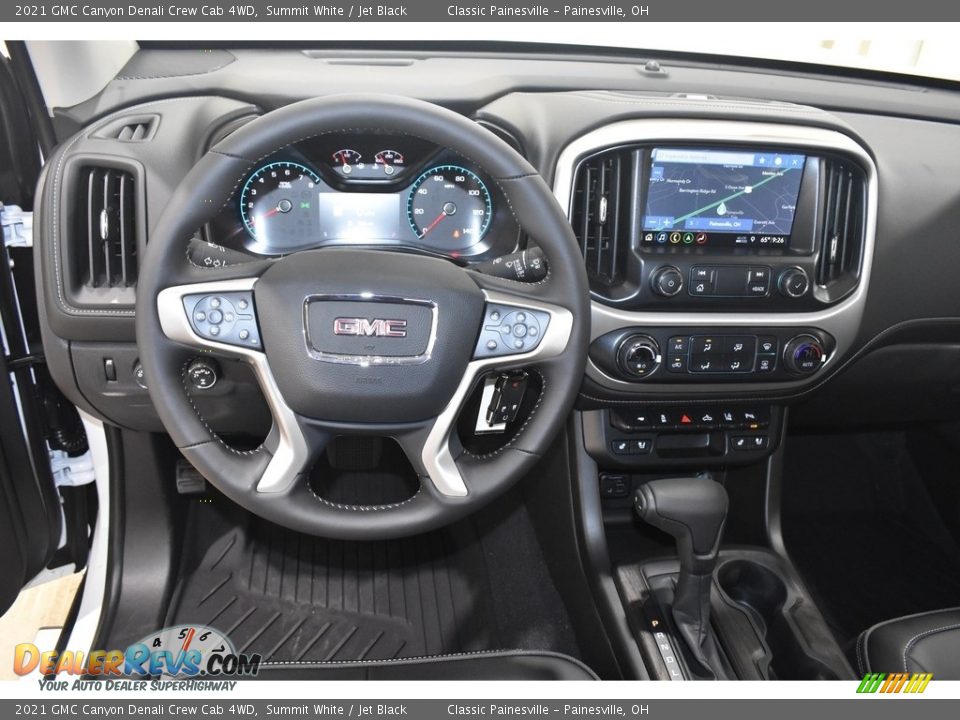 2021 GMC Canyon Denali Crew Cab 4WD Summit White / Jet Black Photo #10