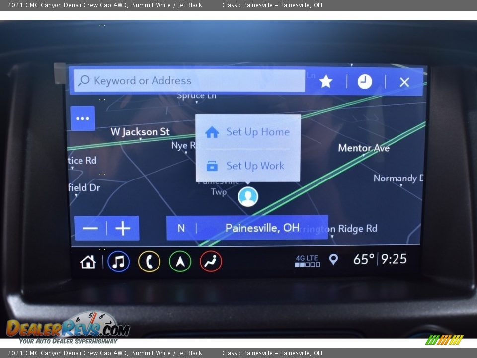 2021 GMC Canyon Denali Crew Cab 4WD Summit White / Jet Black Photo #11