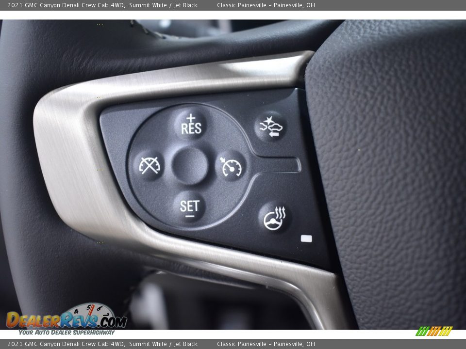 2021 GMC Canyon Denali Crew Cab 4WD Summit White / Jet Black Photo #12