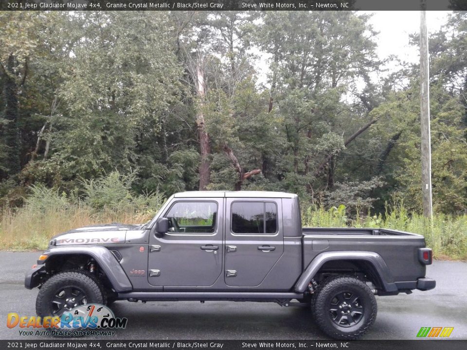 2021 Jeep Gladiator Mojave 4x4 Granite Crystal Metallic / Black/Steel Gray Photo #1