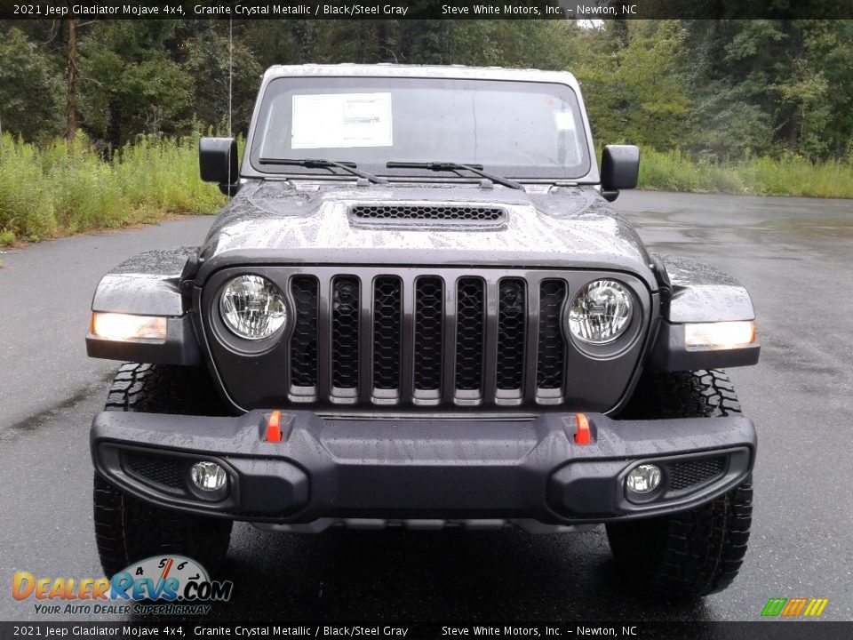 2021 Jeep Gladiator Mojave 4x4 Granite Crystal Metallic / Black/Steel Gray Photo #3