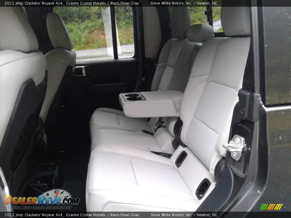 Rear Seat of 2021 Jeep Gladiator Mojave 4x4 Photo #14