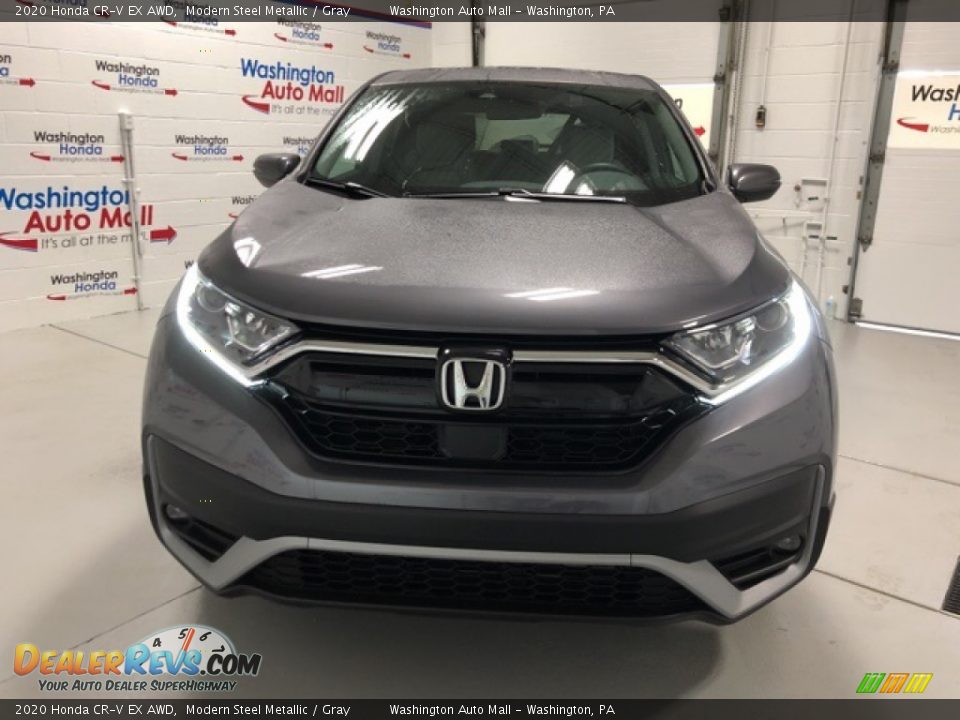 2020 Honda CR-V EX AWD Modern Steel Metallic / Gray Photo #5