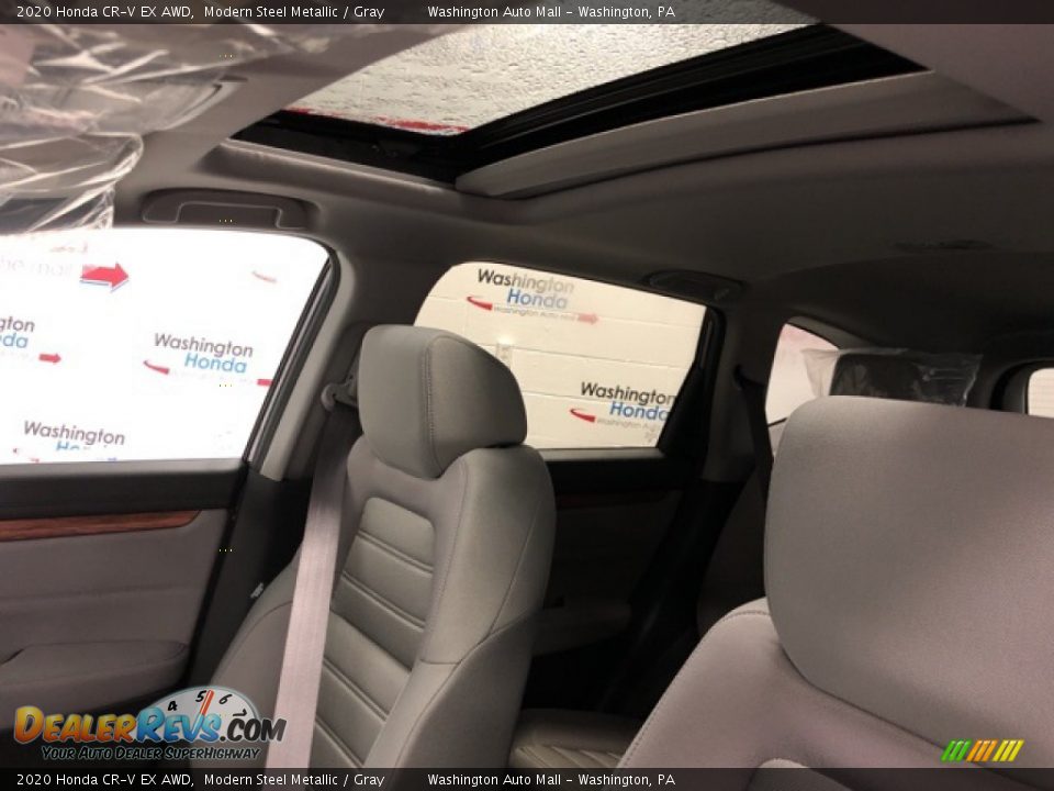 2020 Honda CR-V EX AWD Modern Steel Metallic / Gray Photo #7