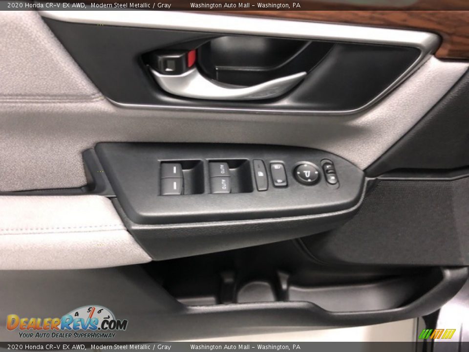 2020 Honda CR-V EX AWD Modern Steel Metallic / Gray Photo #9