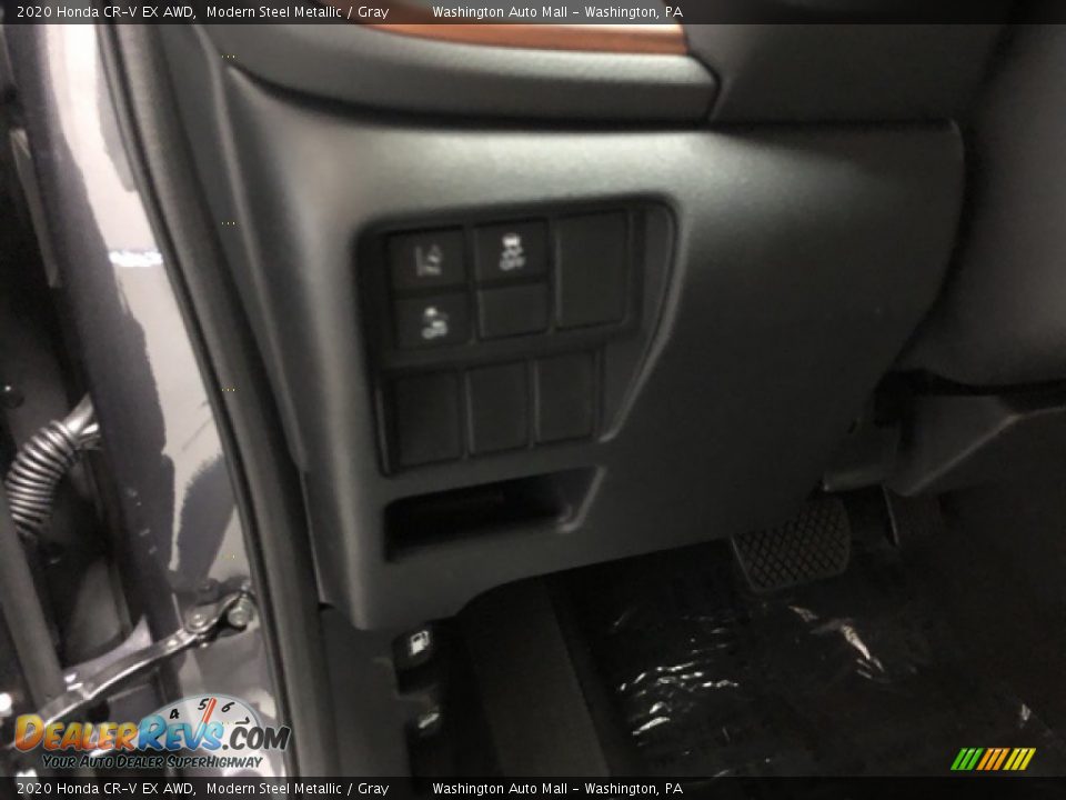 2020 Honda CR-V EX AWD Modern Steel Metallic / Gray Photo #10