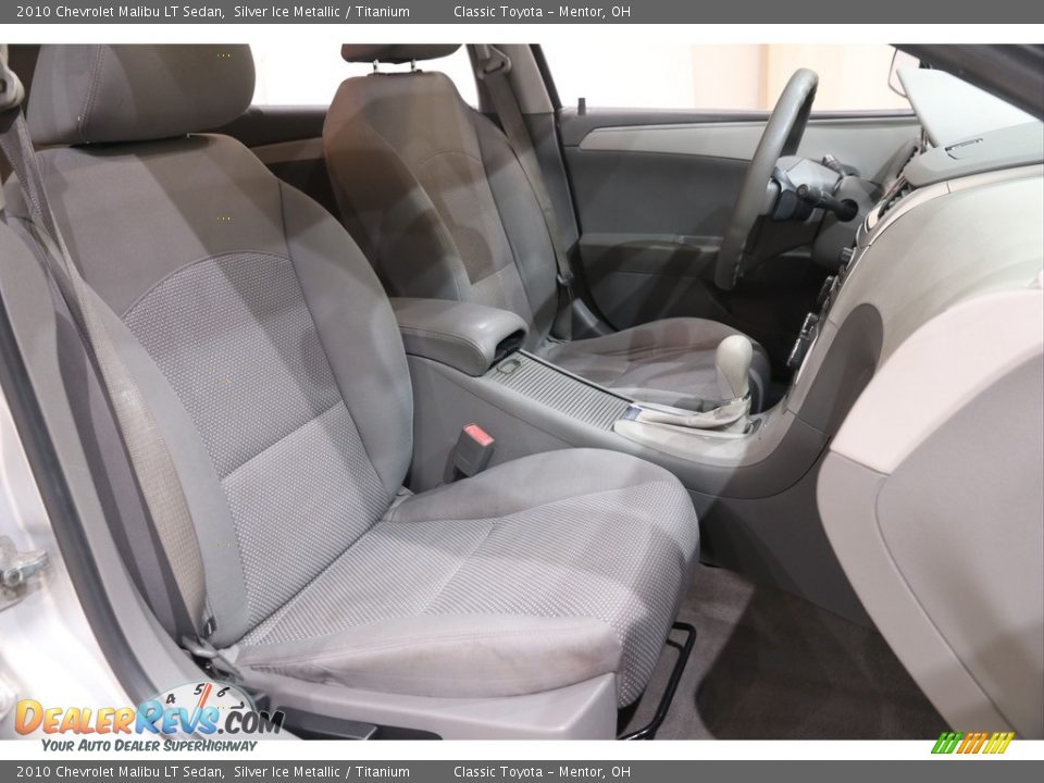 2010 Chevrolet Malibu LT Sedan Silver Ice Metallic / Titanium Photo #11