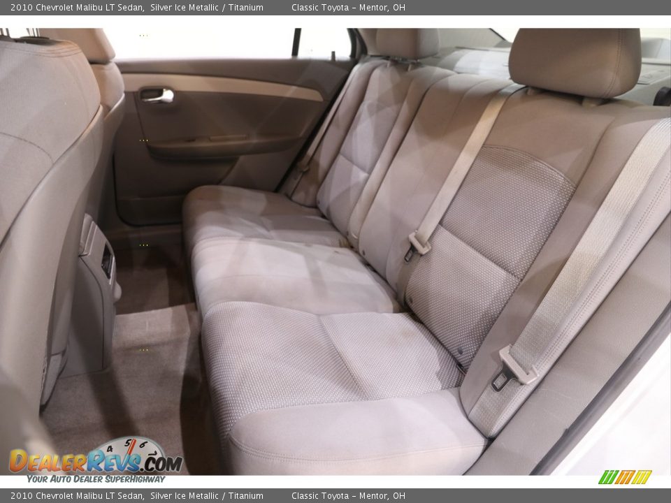 2010 Chevrolet Malibu LT Sedan Silver Ice Metallic / Titanium Photo #13