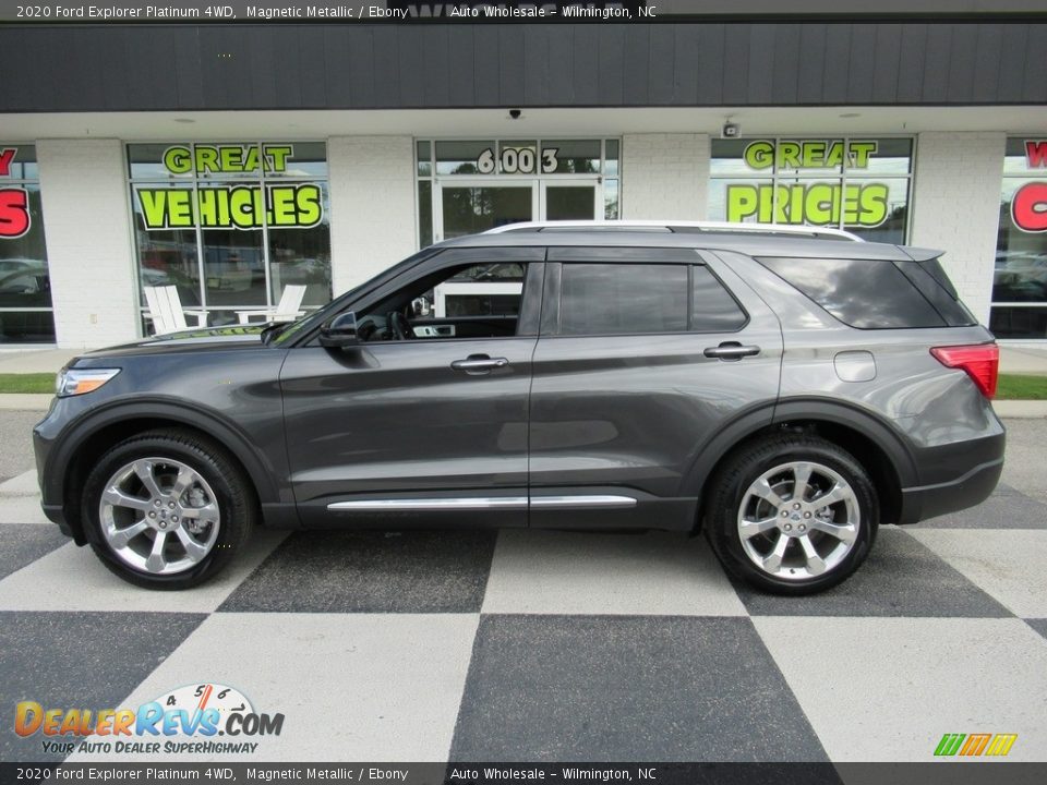 2020 Ford Explorer Platinum 4WD Magnetic Metallic / Ebony Photo #1