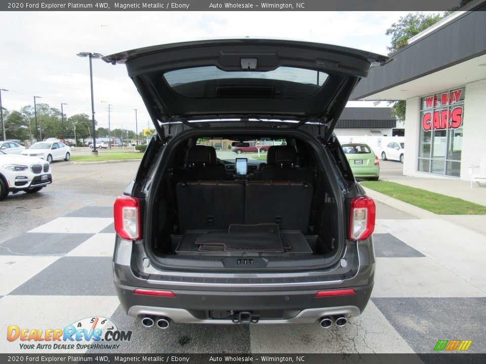 2020 Ford Explorer Platinum 4WD Magnetic Metallic / Ebony Photo #5